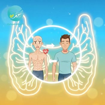 رژیم پرکاری تیروئید